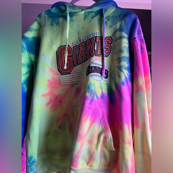Sam Francisco Giants tie dye hoodie - Picture 2 of 2